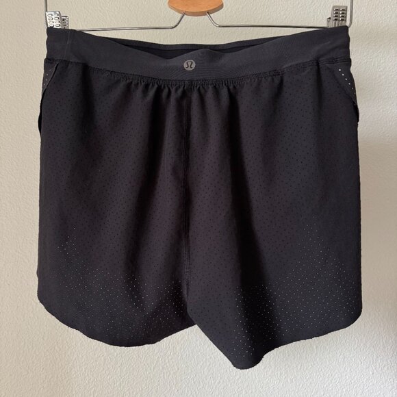 Lululemon Find Your Pace HR Lined Shorts 3” Black Sz 6 Womens Swift Running - Picture 9 of 16